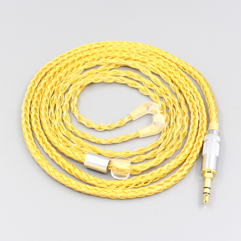16 Core OCC Gold Plated Braided Earphone Cable For Etymotic ER4SR ER4XR ER3XR ER3SE ER2XR ER2SE