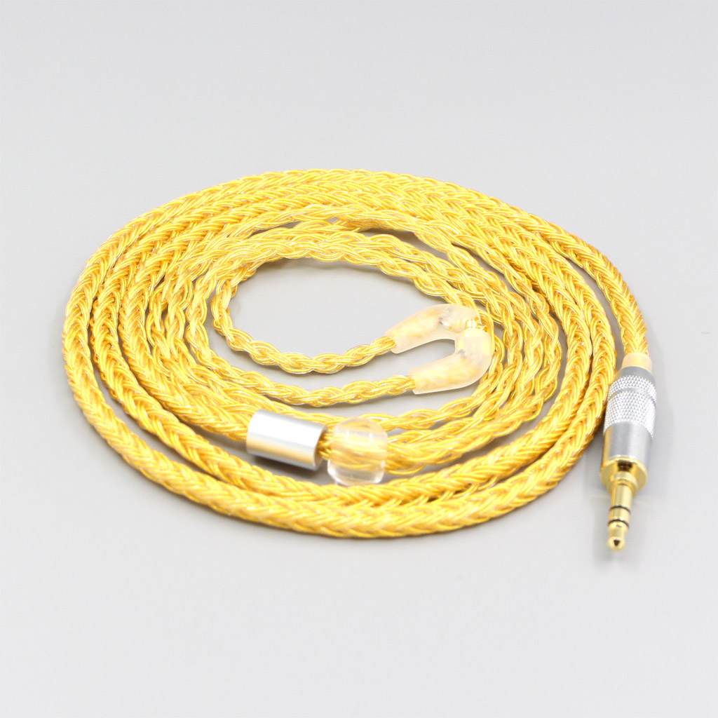 16 Core OCC Gold Plated Braided Earphone Cable For Etymotic ER4SR ER4XR ER3XR ER3SE ER2XR ER2SE