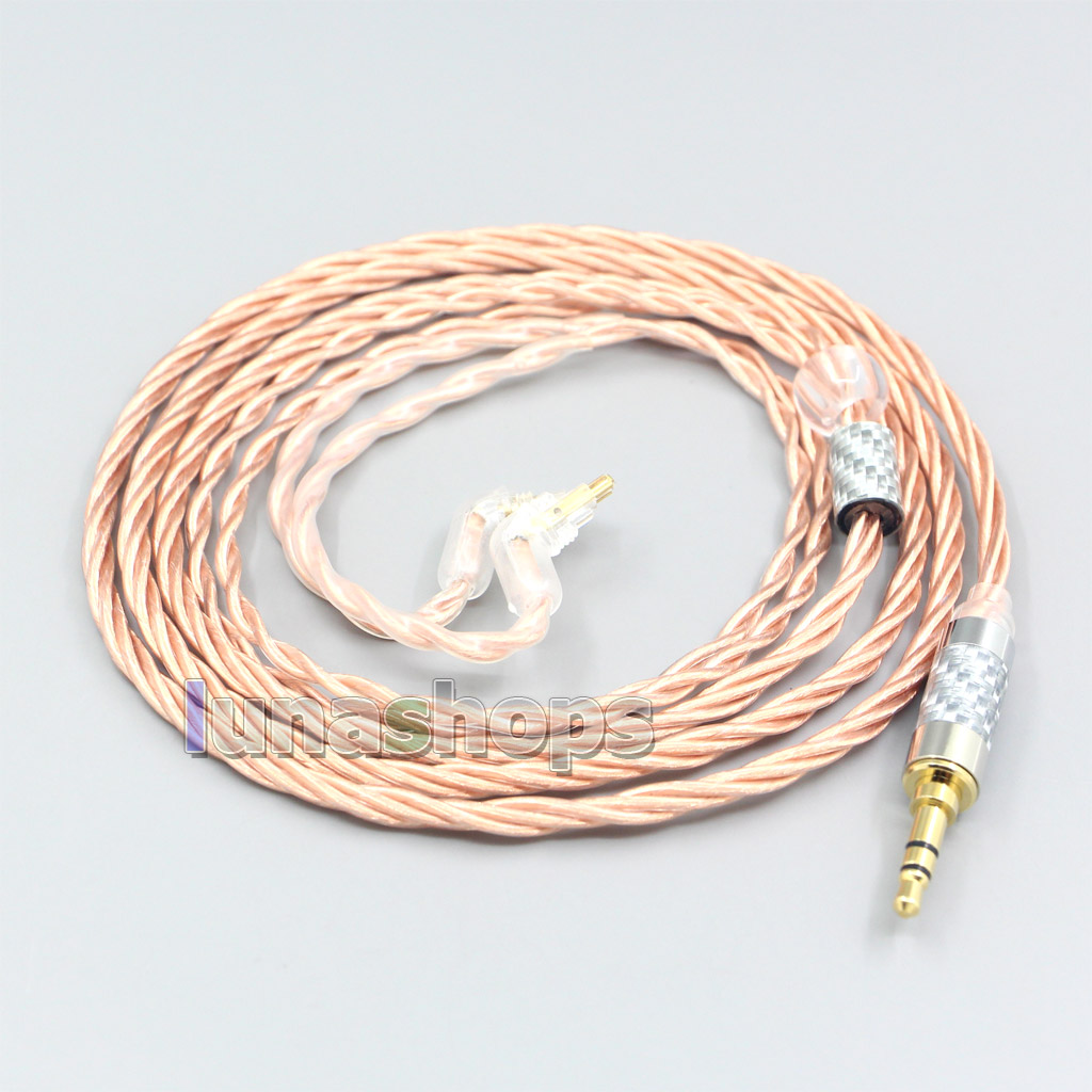 Silver Plated OCC Shielding Coaxial Earphone Cable For Sony MDR-EX1000 MDR-EX600 MDR-EX800 MDR-7550