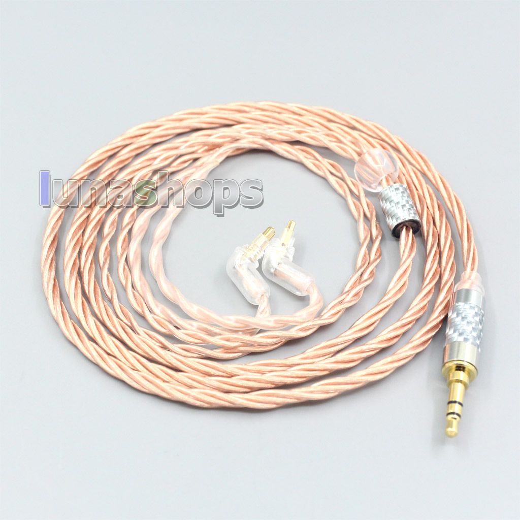 Silver Plated OCC Shielding Coaxial Earphone Cable For Sony MDR-EX1000 MDR-EX600 MDR-EX800 MDR-7550
