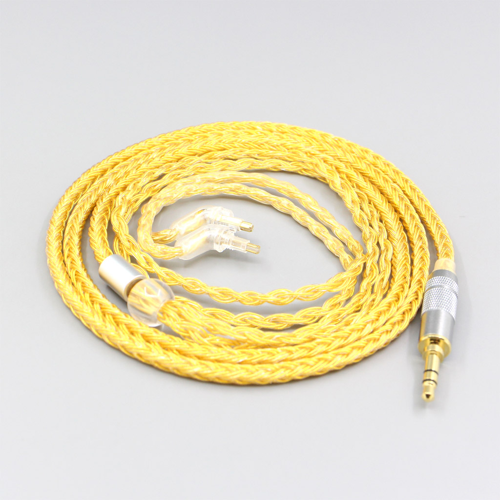 16 Core OCC Gold Plated Braided Earphone Cable For Sony MDR-EX1000 MDR-EX600 MDR-EX800 MDR-7550
