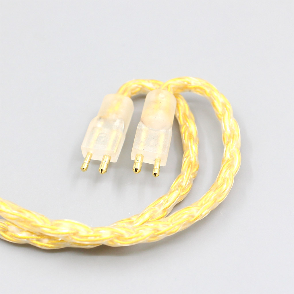 16 Core OCC Gold Plated Earphone Cable For Fitear To Go! 334 private c435 mh334 Jaben 111(F111) MH333