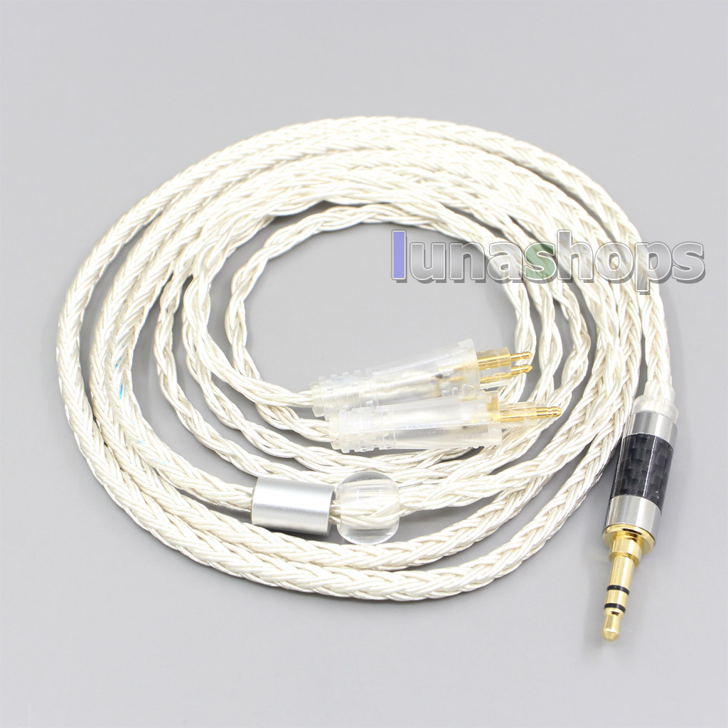 16 Core OCC Silver Plated Earphone Cable For FOSTEX TH900 MKII MK2 TH-909 TR-X00 TH-600