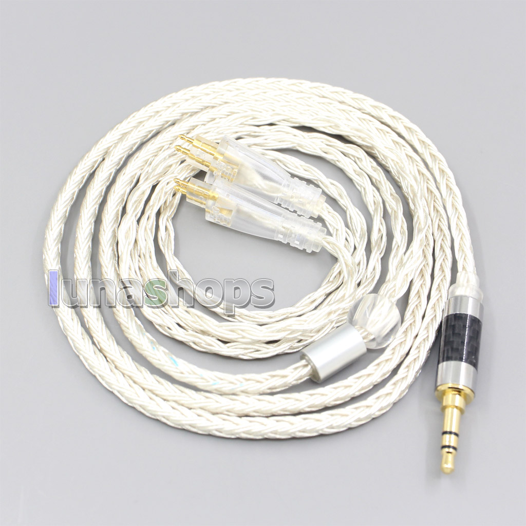 16 Core OCC Silver Plated Earphone Cable For FOSTEX TH900 MKII MK2 TH-909 TR-X00 TH-600