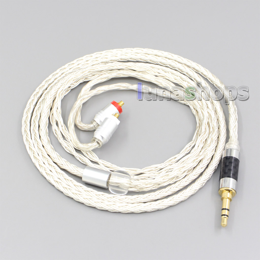 16 Core OCC Silver Plated Earphone Cable For Sony XBA-H2 XBA-H3 XBA-Z5 xba-A3 xba-A2