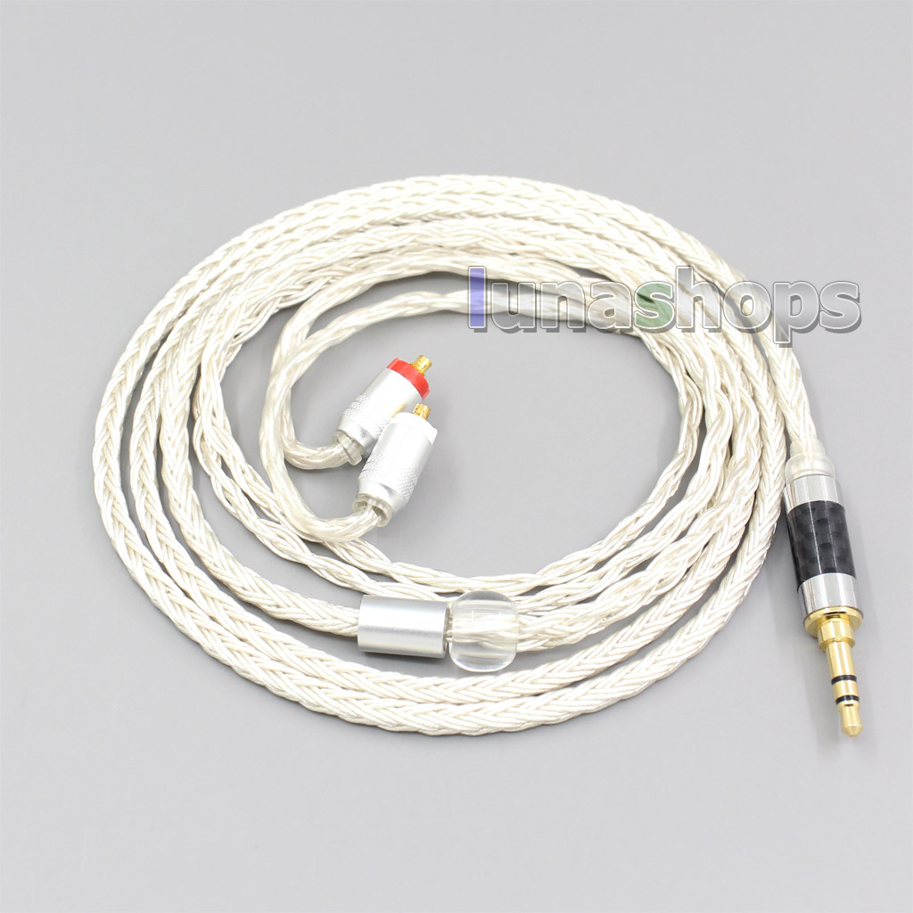16 Core OCC Silver Plated Earphone Cable For Sony XBA-H2 XBA-H3 XBA-Z5 xba-A3 xba-A2