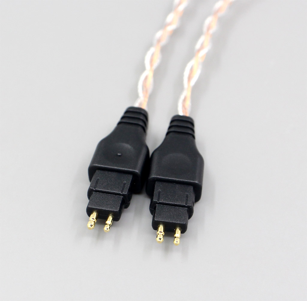 XLR 6.5mm 4.4mm 2.5mm 800 Wires Silver + OCC Headphone Cable For Sennheiser HD580 HD600 HD650 HDxxx HD660S