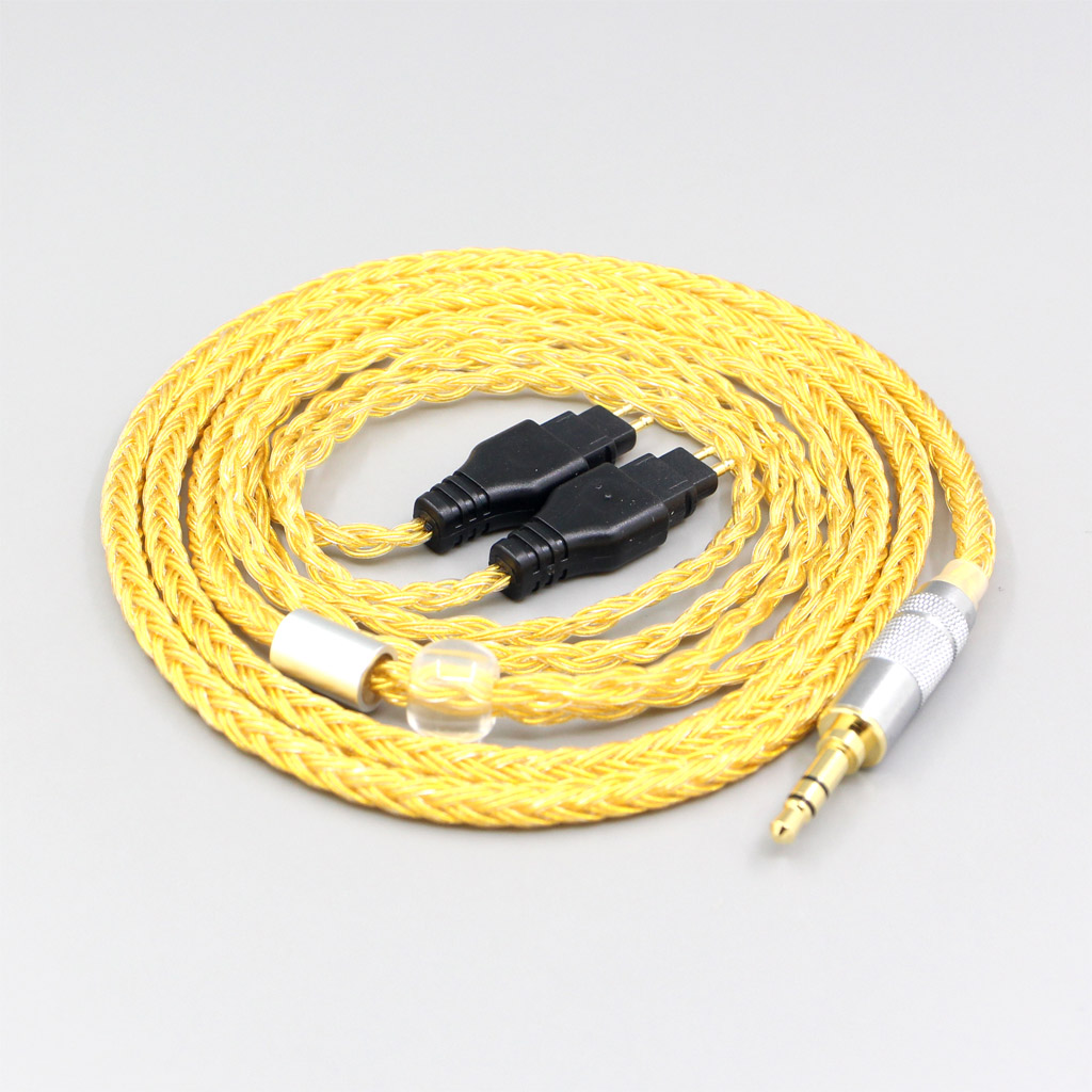 16 Core OCC Gold Plated Earphone Cable For Sennheiser HD580 HD600 HD650 HDxxx HD660S Headphone