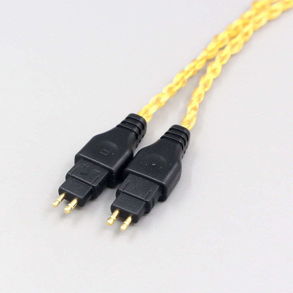 16 Core OCC Gold Plated Earphone Cable For Sennheiser HD580 HD600 HD650 HDxxx HD660S Headphone