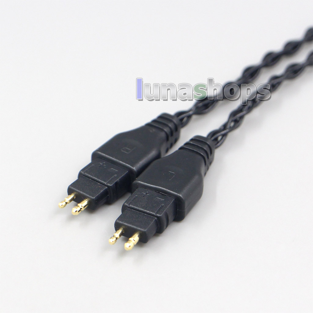 XLR Balanced 3.5mm 2.5mm 8 Cores Silver Plated Headphone Cable For Sennheiser HD580 HD600 HD650 HDxxx HD660S