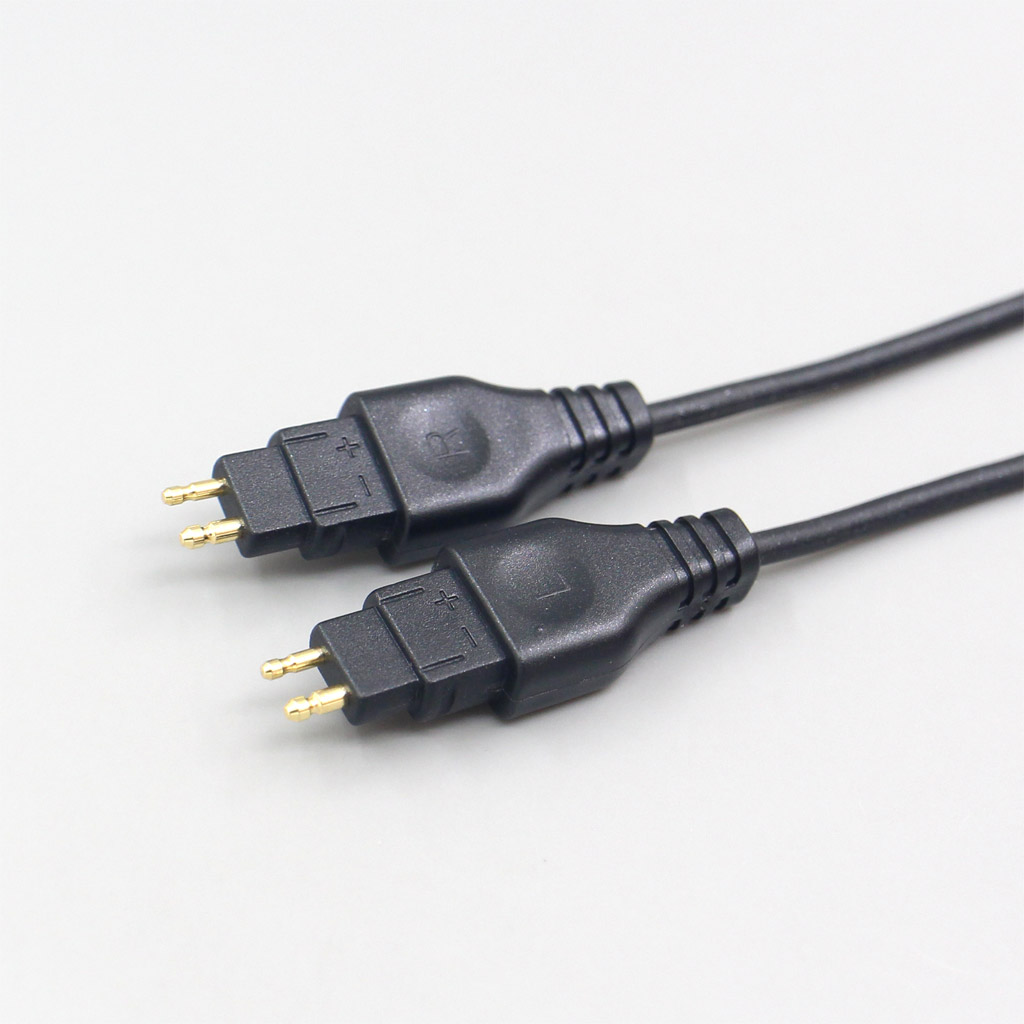 2.5mm 4.4mm XLR 3.5mm Black 99% Pure PCOCC Earphone Cable For Sennheiser HD580 HD600 HD650 HDxxx HD660S HD25-SP