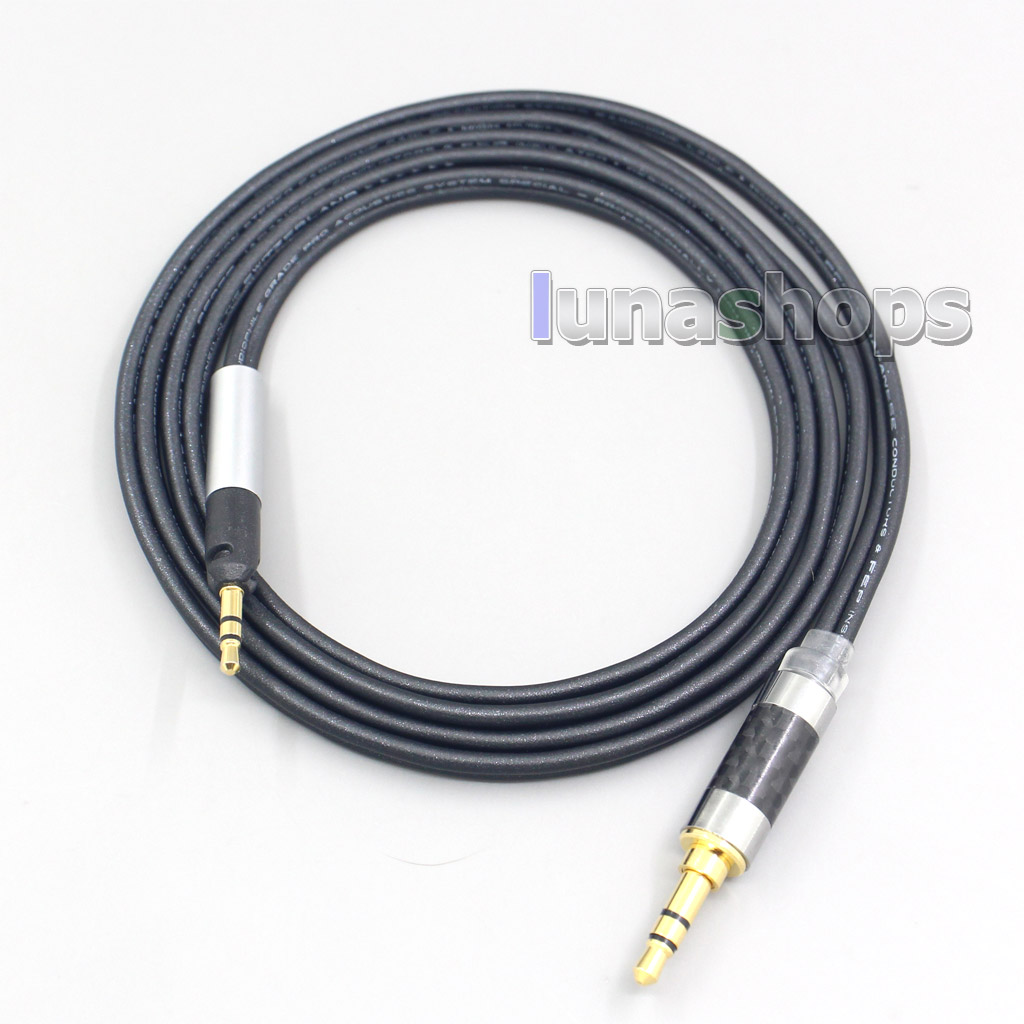 2.5mm 4.4mm XLR Black 99% Pure PCOCC Earphone Cable For Sennheiser HD598se HD559 hd569 hd579 hd599 hd558 hd518