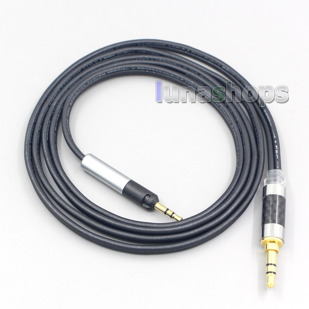 2.5mm 4.4mm XLR Black 99% Pure PCOCC Earphone Cable For Sennheiser HD598se HD559 hd569 hd579 hd599 hd558 hd518