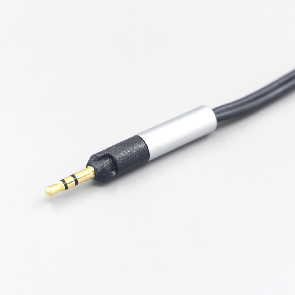 2.5mm 4.4mm XLR Black 99% Pure PCOCC Earphone Cable For Sennheiser HD598se HD559 hd569 hd579 hd599 hd558 hd518