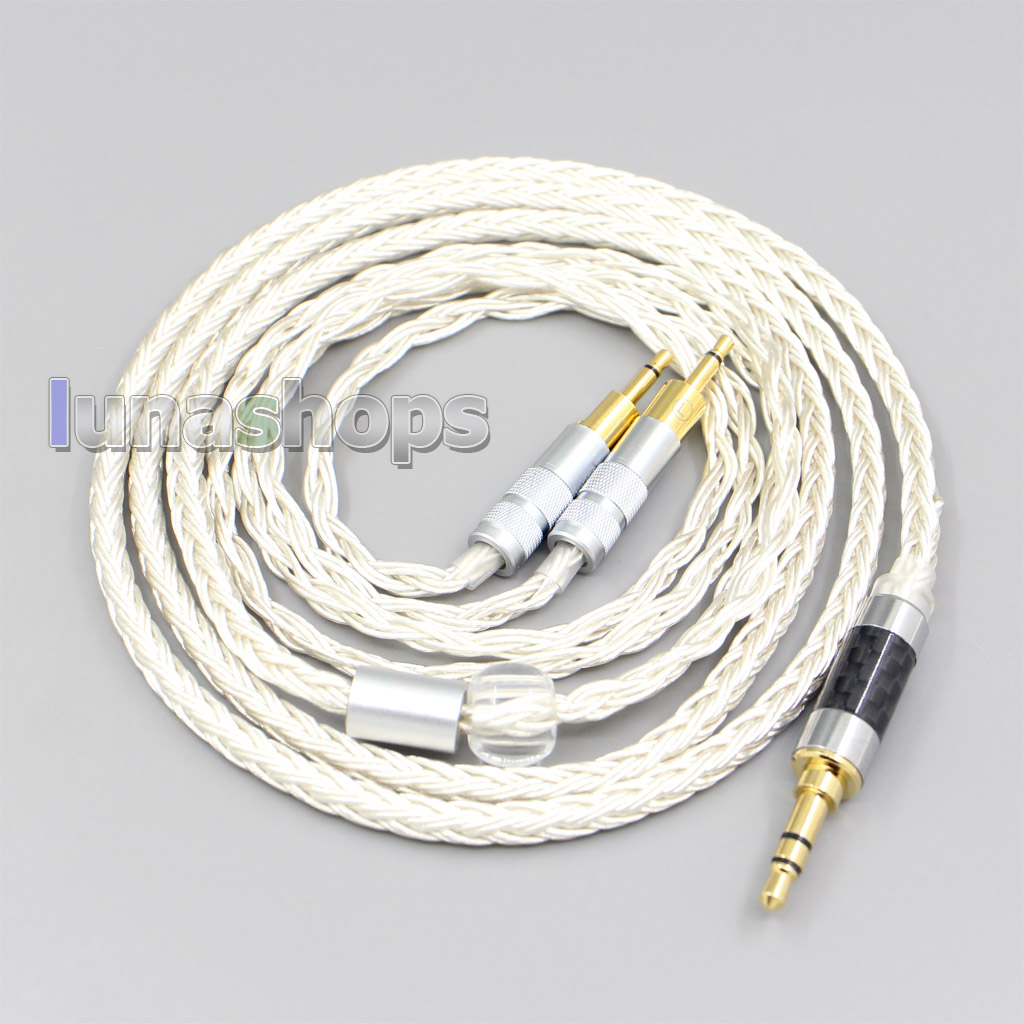 16 Core OCC Silver Plated Earphone Cable For Sennheiser HD700 Headphone Headset