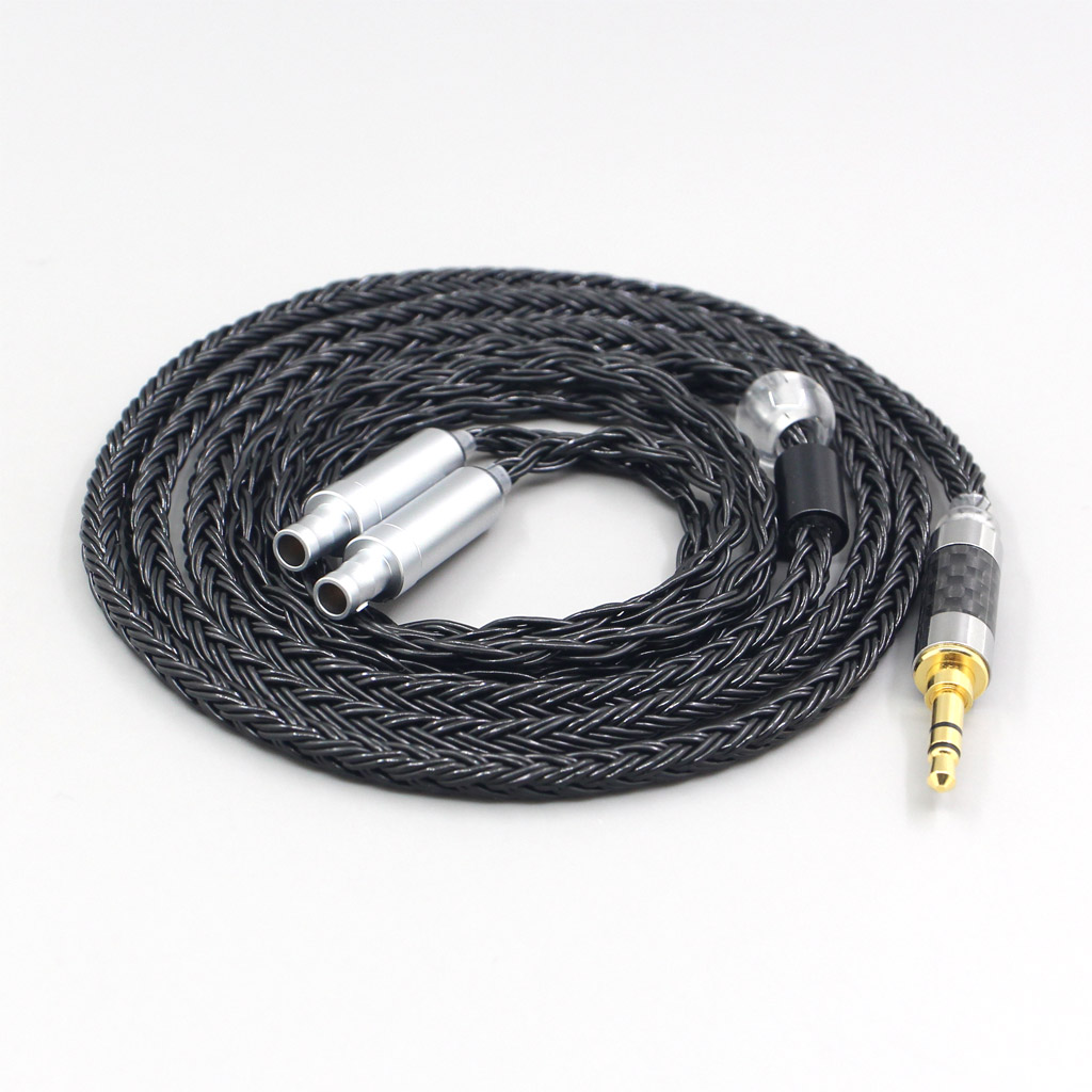 16 Core 7N OCC Black Earphone Cable For Sennheiser HD800 HD800s HD820s HD820 Enigma Acoustics Dharma D1000 Headphone