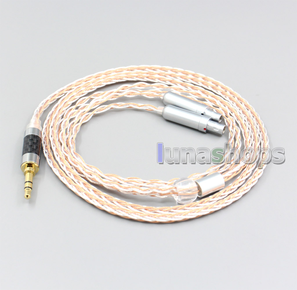 XLR 6.5mm 4.4mm 800 Wires Silver + OCC Headphone Cable For Sennheiser HD800 HD800s HD820s HD820 Enigma Acoustics Dharma D1000