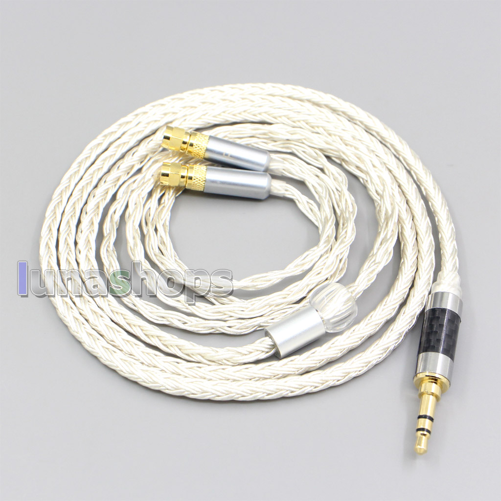 16 Core OCC Silver Plated Earphone Cable For HiFiMan HE400 HE5 HE6 HE300 HE4 HE500 HE6
