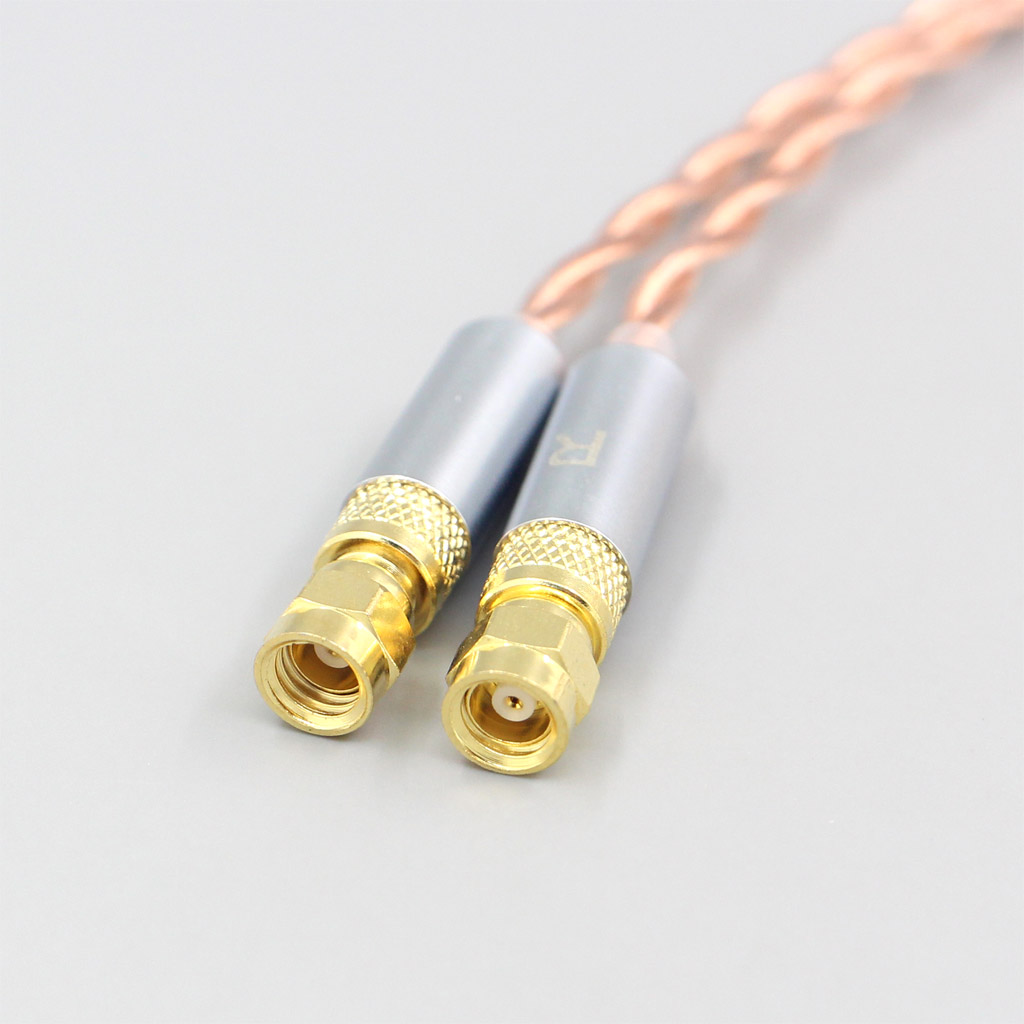 Silver Plated OCC Shielding Coaxial Earphone Cable For HiFiMan HE400 HE5 HE6 HE300 HE4 HE500 HE6