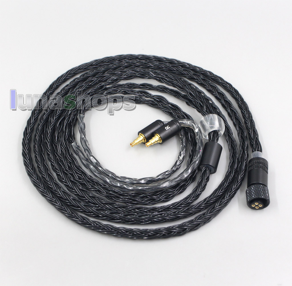 16 Core Black OCC Awesome All In 1 Plug Earphone Cable For Sennheiser IE40 Pro IE40pro
