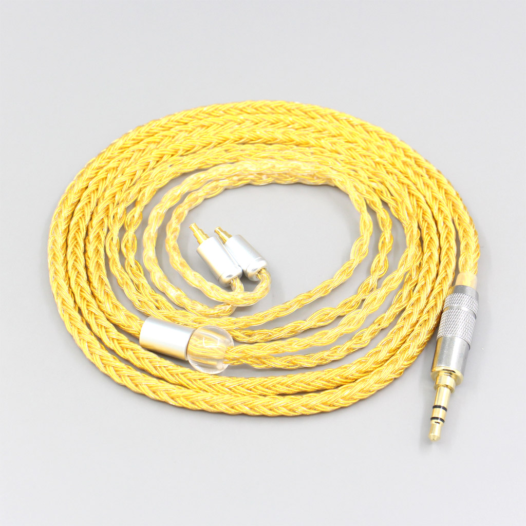 16 Core OCC Gold Plated Braided Earphone Cable For Sennheiser IE40 Pro