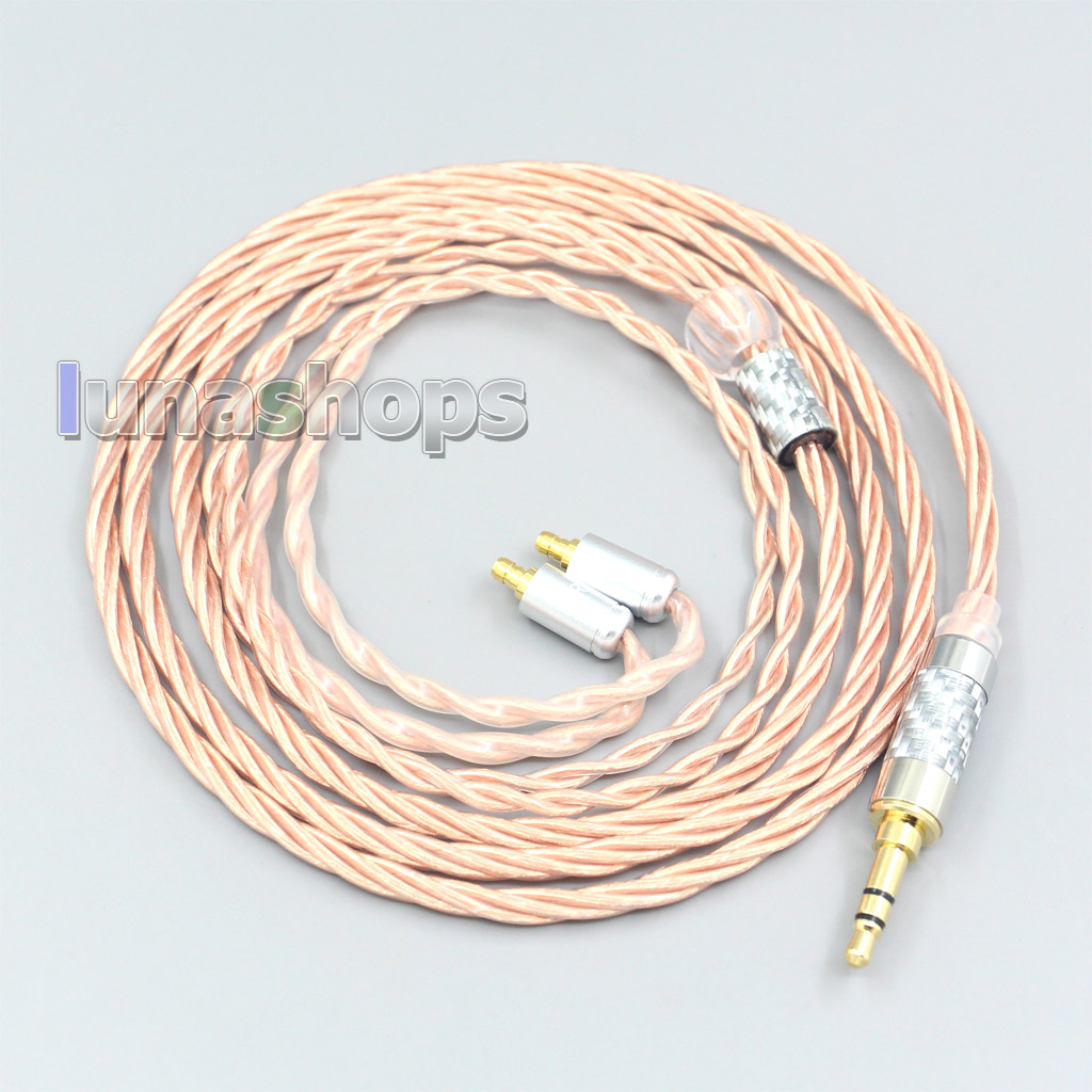 Silver Plated OCC Shielding Coaxial Earphone Cable For Sennheiser IE400 IE500 Pro