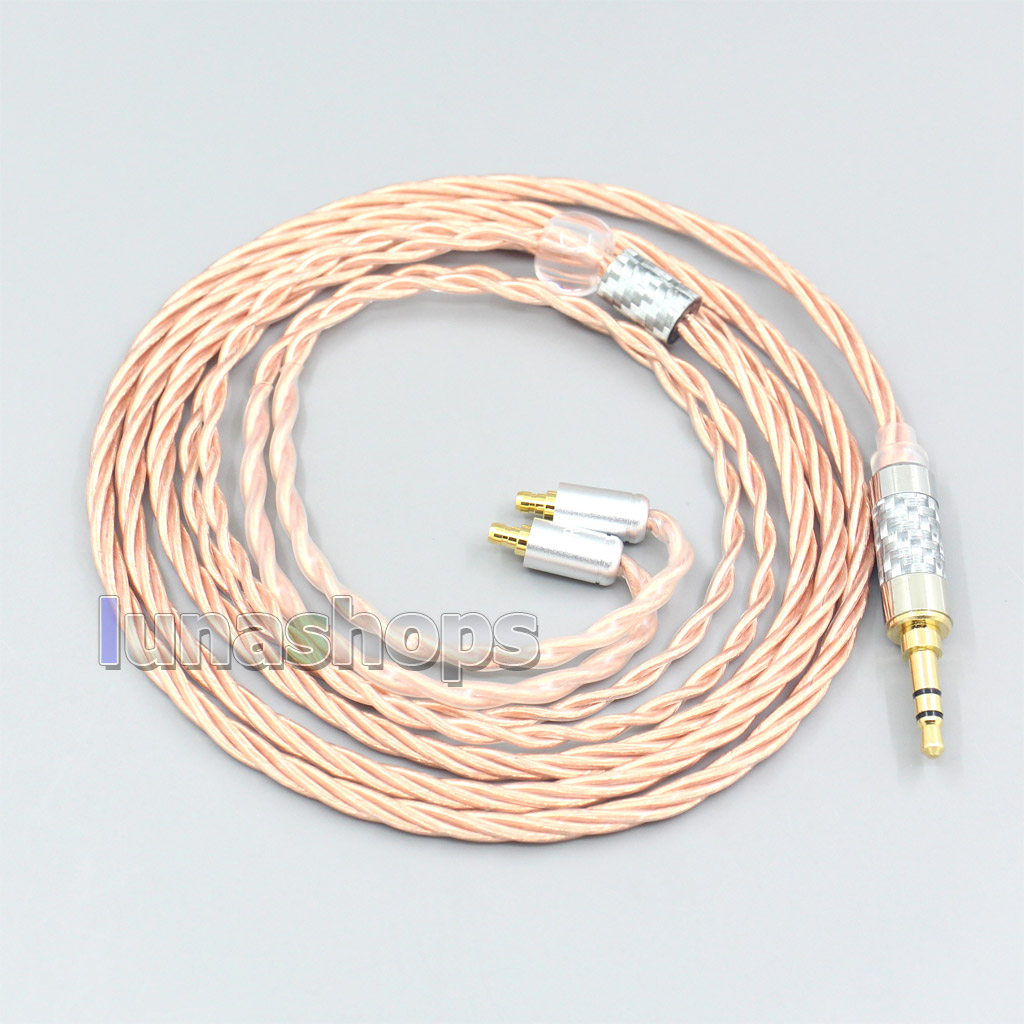 Silver Plated OCC Shielding Coaxial Earphone Cable For Sennheiser IE400 IE500 Pro