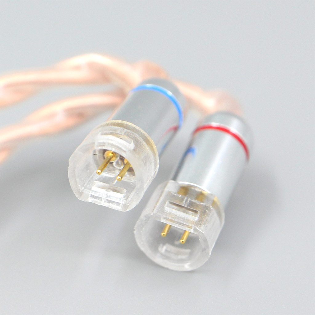 Silver Plated OCC Shielding Coaxial Earphone Cable For Sennheiser IE8 IE8i IE80 IE80s Metal Pin