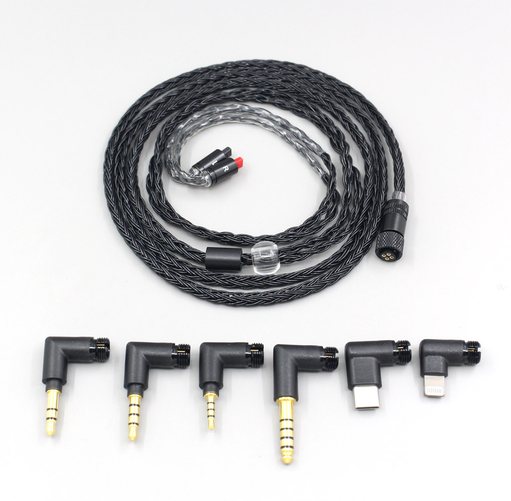 16 Core Black OCC Awesome All In 1 Plug Earphone Cable For Audio-Technica ATH-IM50 IM70 ath-IM01 ath-IM02 ath-IM03 ath-IM04