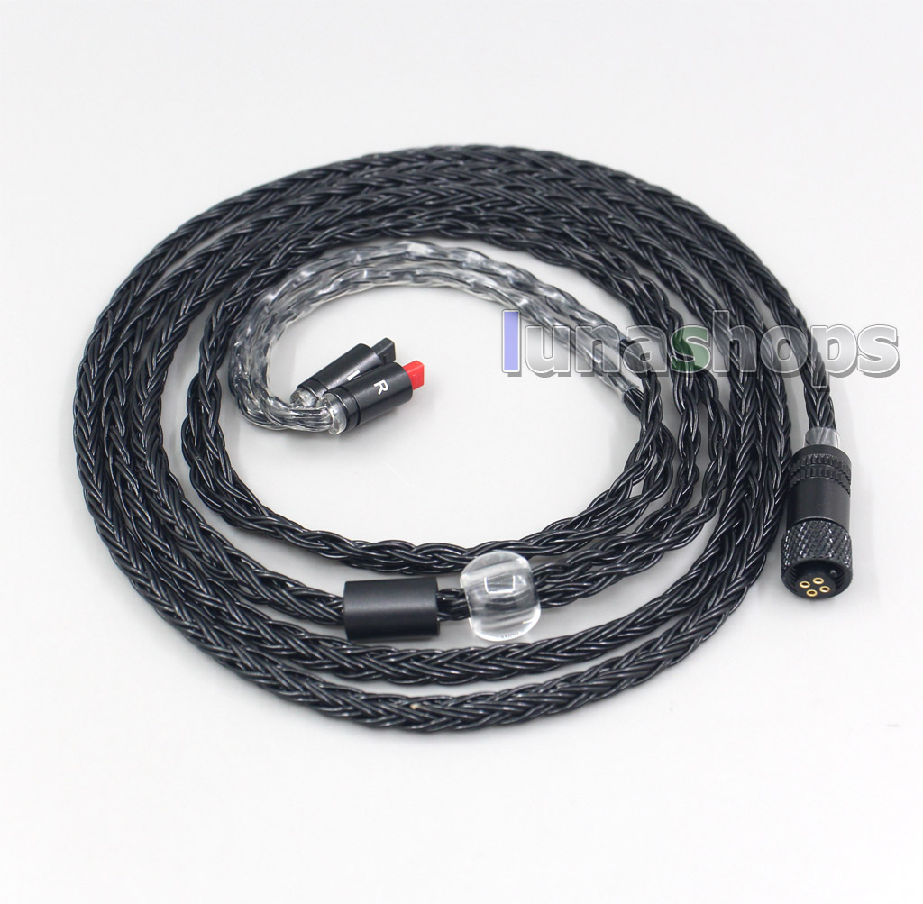 16 Core Black OCC Awesome All In 1 Plug Earphone Cable For Audio-Technica ATH-IM50 IM70 ath-IM01 ath-IM02 ath-IM03 ath-IM04