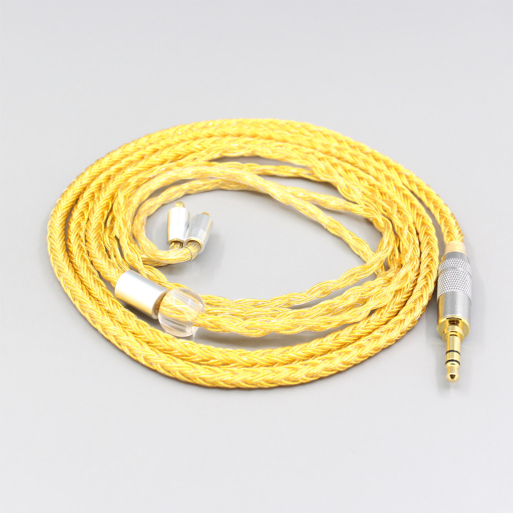 16 Core OCC Gold Plated Braided Earphone Cable For Acoustune HS 1695Ti 1655CU 1695Ti 1670SS