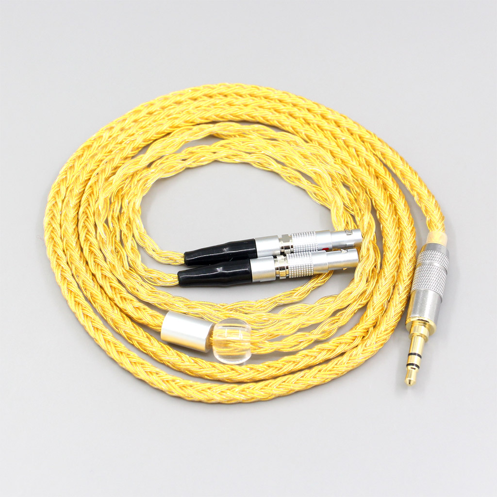 16 Core OCC Gold Plated Braided Earphone Cable For Ultrasone Jubilee 25E dition ED8EX ED15 Headphone