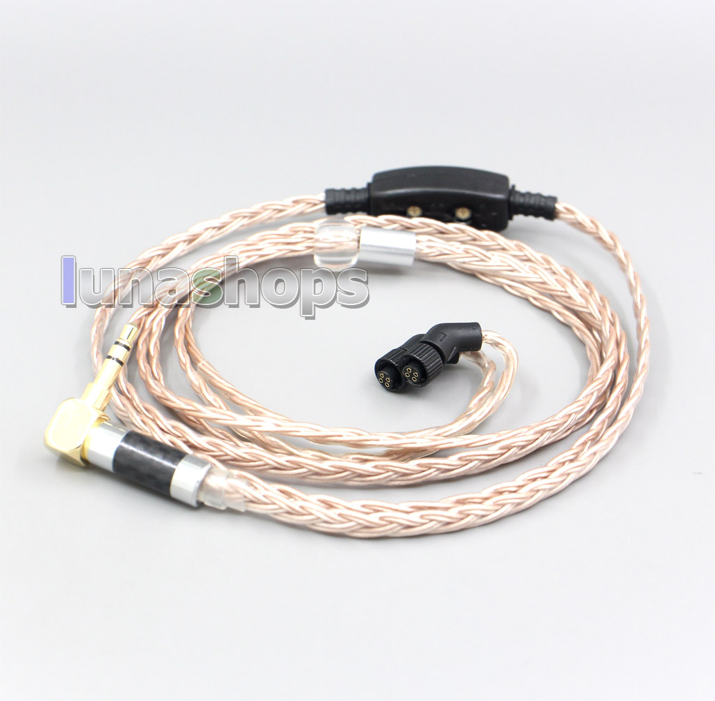 Hi-Res XLR 3.5mm 2.5mm 4.4mm Earphone Cable For AKR03 Roxxane JH Audio JH24 Layla Angie