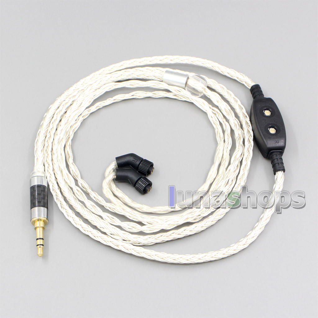 16 Core OCC Silver Plated Headphone Earphone Cable For AKR03 Roxxane JH Audio JH24 Layla Angie