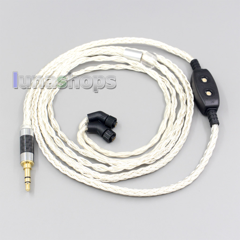 16 Core OCC Silver Plated Headphone Earphone Cable For AKR03 Roxxane JH Audio JH24 Layla Angie