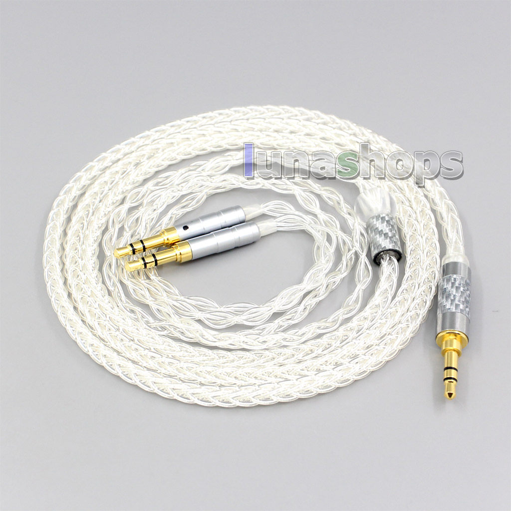 Pure Silver Gold Palladium Alloy Headphone Cable For Final Audio Design Pandora Hope vi Denon AH-D600 D7100 vTrue