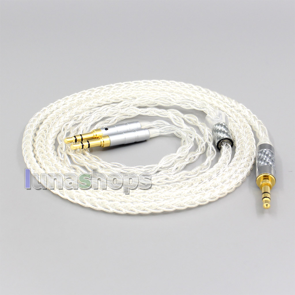 Pure Silver Gold Palladium Alloy Headphone Cable For Final Audio Design Pandora Hope vi Denon AH-D600 D7100 vTrue