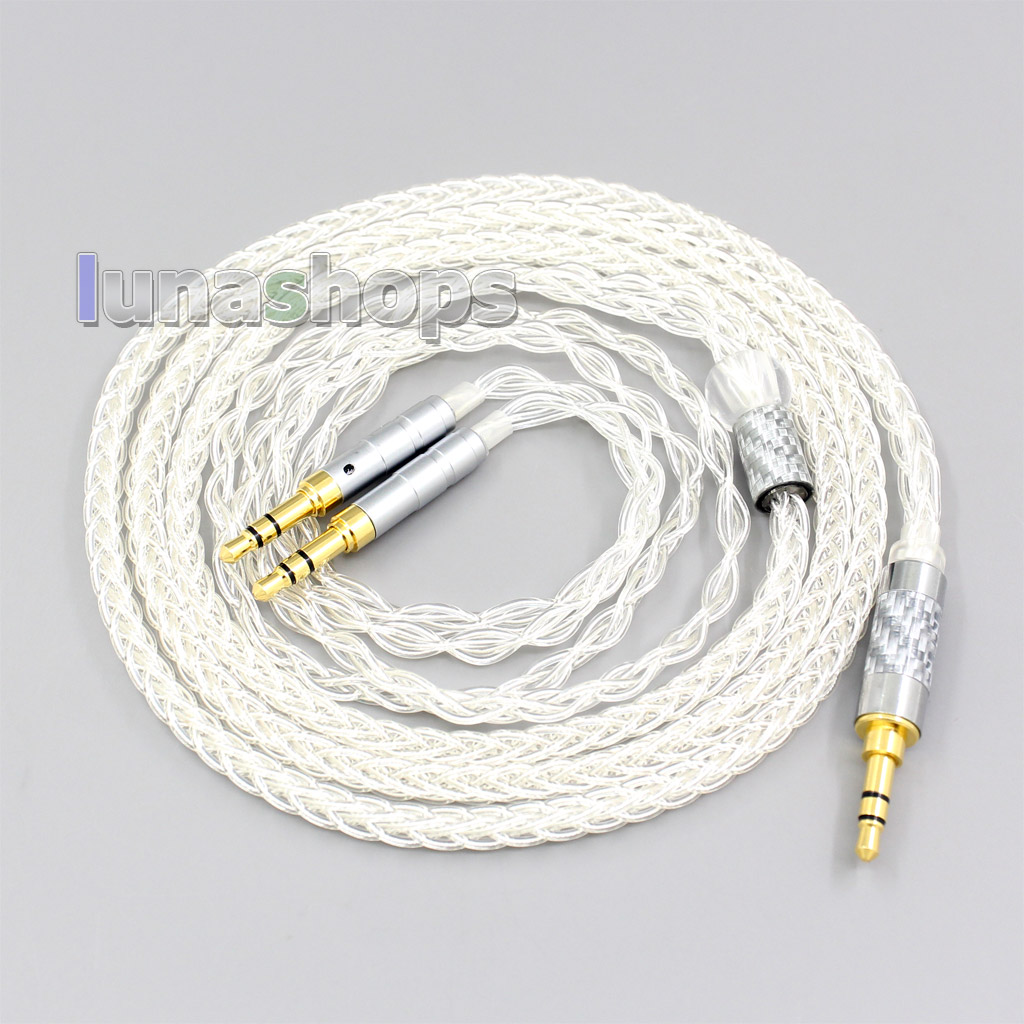 Pure Silver Gold Palladium Alloy Headphone Cable For Final Audio Design Pandora Hope vi Denon AH-D600 D7100 vTrue