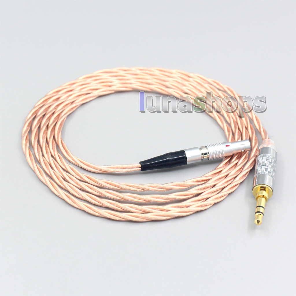 Silver Plated OCC Shielding Coaxial Earphone Cable For AKG K812 K872 Reference Headphone Headset