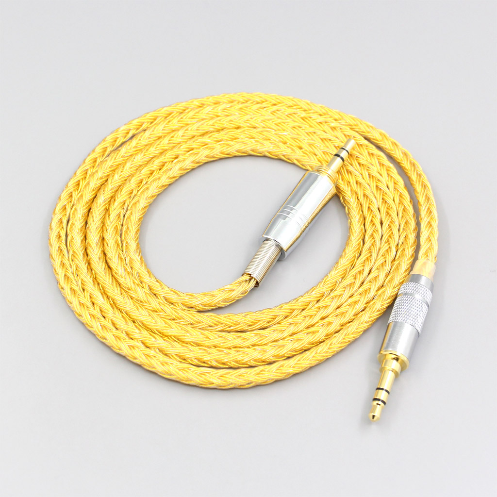 16 Core OCC Gold Plated Headphone Cable For Audio-Technica ATH-pro500mk2 PRO700MK2 PRO5V M50 M50RD