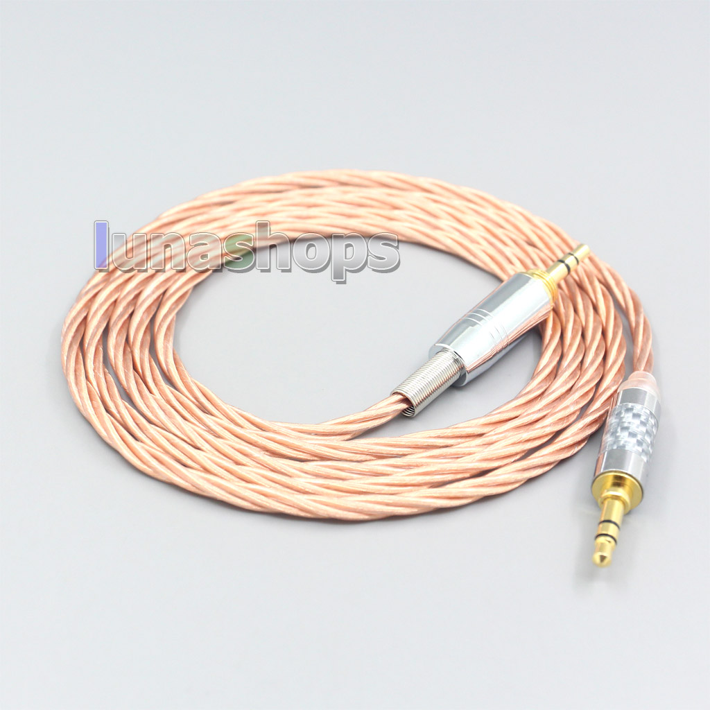 Silver Plated OCC Shielding Coaxial Earphone Cable For Audio-Technica ATH-pro500mk2 PRO700MK2 PRO5V M50 M50RD