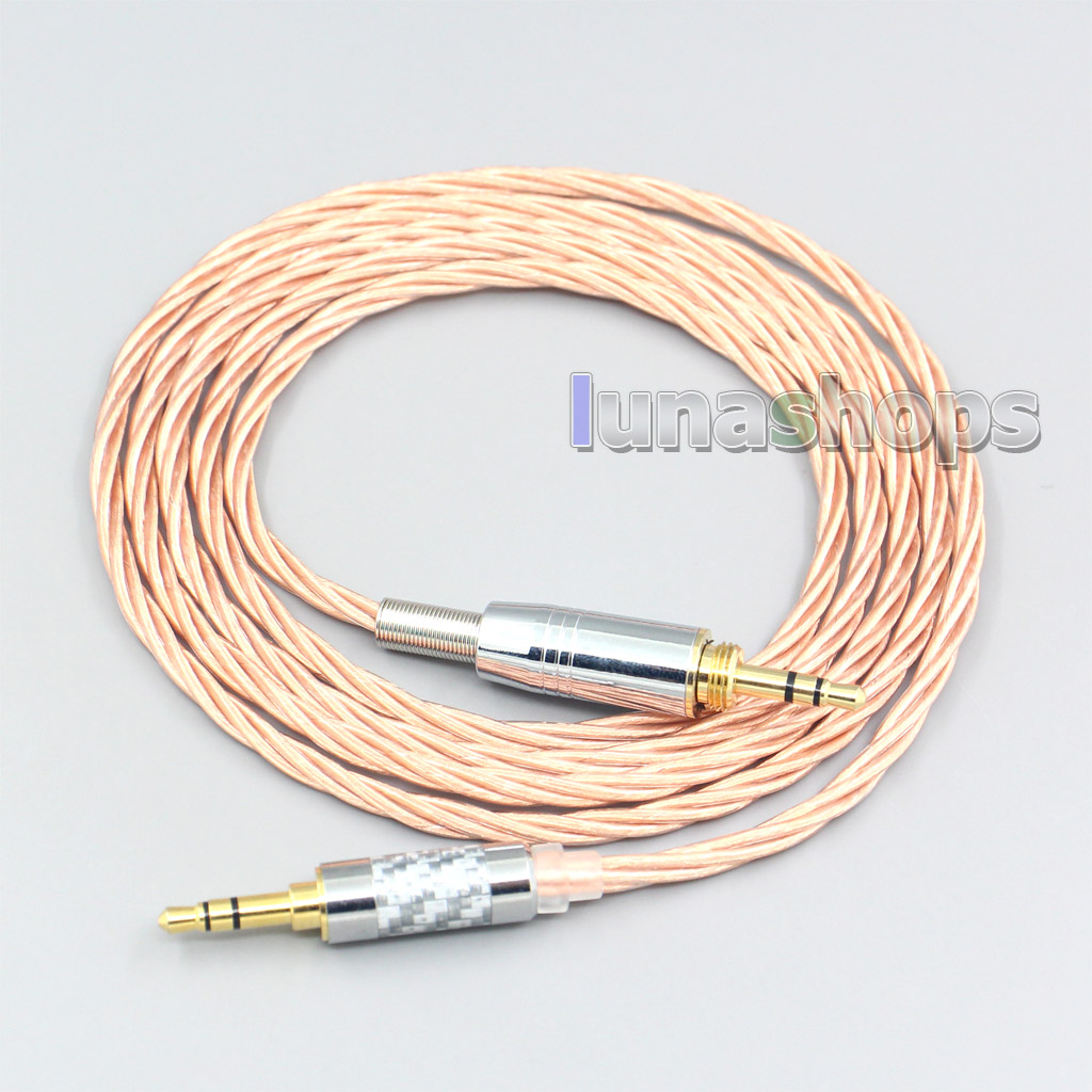 Silver Plated OCC Shielding Coaxial Earphone Cable For Audio-Technica ATH-pro500mk2 PRO700MK2 PRO5V M50 M50RD