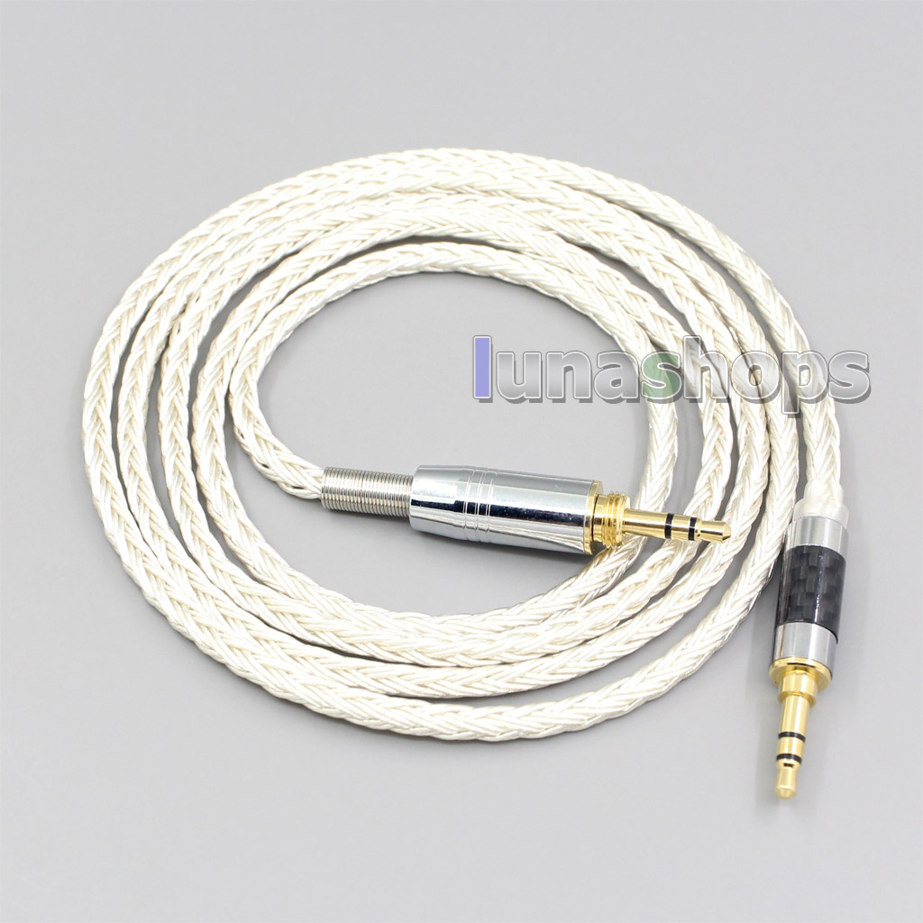 16 Core OCC Silver Plated Headphone Earphone Cable For Audio-Technica ATH-pro500mk2 PRO700MK2 PRO5V M50 M50RD