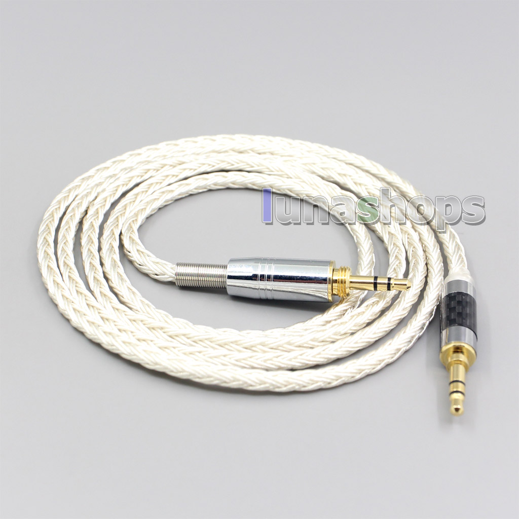 16 Core OCC Silver Plated Headphone Earphone Cable For Audio-Technica ATH-pro500mk2 PRO700MK2 PRO5V M50 M50RD