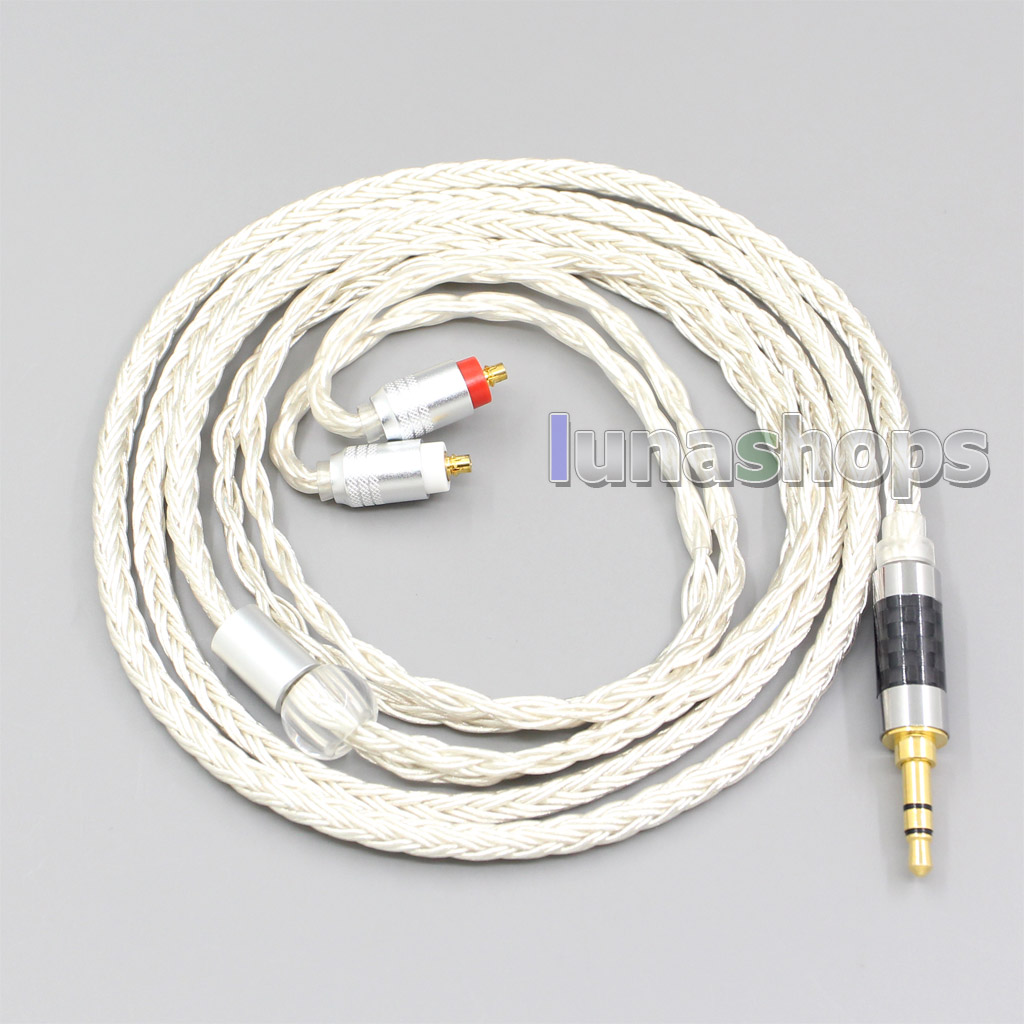 16 Core OCC Silver Plated Earphone Cable For Sony IER-M7 IER-M9 IER-Z1R