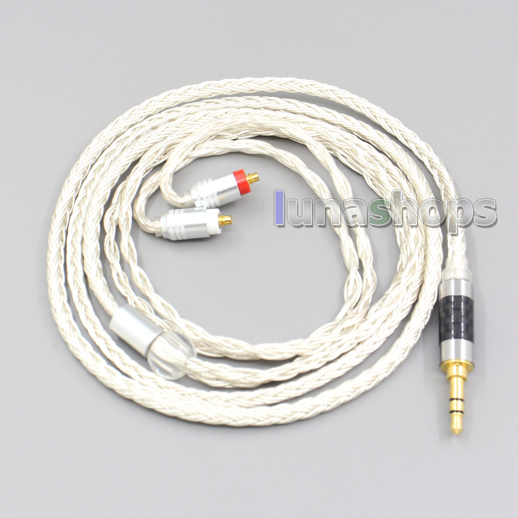 16 Core OCC Silver Plated Earphone Cable For Sony IER-M7 IER-M9 IER-Z1R
