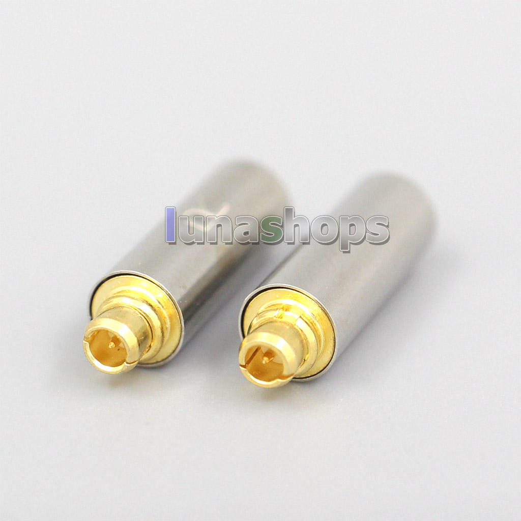 1pair Male MMCX M4 Screw Earphone DIY Custom Solder Pin Adapter