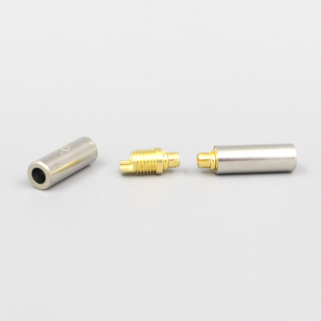 1pair Male MMCX M4 Screw Earphone DIY Custom Solder Pin Adapter