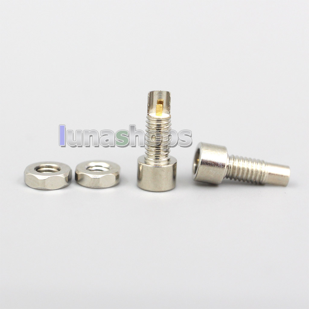 1pair Gold Plated Beryllium Copper MMCX Female Solder Wire Connector DIY Long Short Audio Plug Adapter