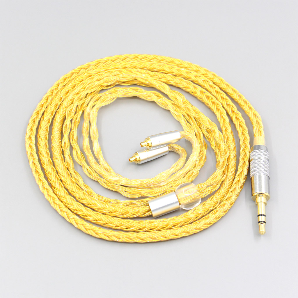 16 Core OCC Gold Plated Braided Earphone Cable For AKG N5005 N30 N40 MMCX